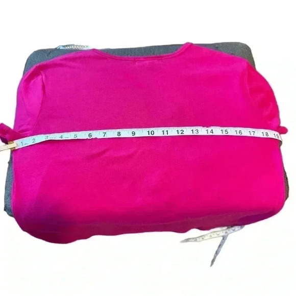 NWT Lauren Hot pink t-shirt women’s size M - Picture 4 of 8